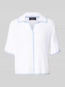 Marc Cain Strickjacke mit Viskose-Anteil in Weiss, Größe 36