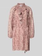 Jake*s Collection Knielanges Kleid mit Raglanärmeln in Kirsche, Größe ...