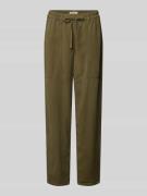 MOS MOSH Straight Fit Stoffhose aus reinem Lyocell Modell 'Maison' in ...