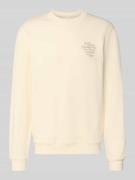 Les Deux Sweatshirt mit rückseitigem Motiv-Print Modell 'Ben Faience' ...