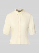 JAKE*S STUDIO WOMAN Kurzarmbluse aus Viskose mit 1/2-Arm in Ecru, Größ...