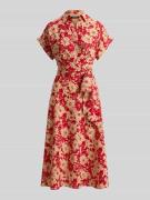 Lauren Ralph Lauren A-Linie Freizeitkleid mit abnehmbarem, materialgle...