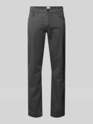 Brax Regular Fit Hose mit Strukturmuster Modell 'Cadiz' in Dunkelgrau,...