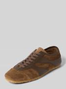 Copenhagen Sneaker aus echtem Leder in Camel, Größe 36