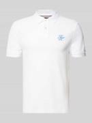 Tommy Hilfiger Regular Fit Poloshirt aus reiner Baumwolle in Weiss, Gr...