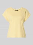 monari T-Shirt mit Rundhalsausschnitt in Hellgelb, Größe 34