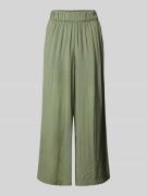 s.Oliver RED LABEL Loose Fit Culotte aus Viskose-Mix in Khaki, Größe 4...