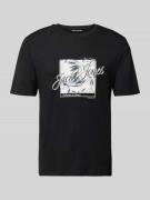 Jack & Jones T-Shirt mit Rundhalsausschnitt Modell 'HONOLULU' in Black...
