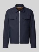bugatti Jacke mit Pattentaschen und Zweiwege-Reißverschluss in Marine,...