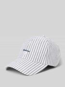 Barbour Basecap aus reiner Baumwolle Modell 'CRESSWELL' in Marine, Grö...