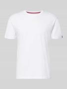Alpha Industries T-Shirt aus Baumwolle in Weiss, Größe L