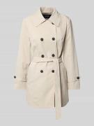 Vero Moda Regular Fit Trenchcoat mit Taillengürtel zum Binden Modell '...
