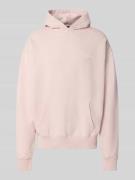 Pegador Oversized Hoodie mit Känguru-Tasche Modell 'Pike' in Rosa, Grö...