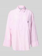 Noisy May Hemdbluse mit Brusttasche Modell 'FRIDA' in Rosa Melange, Gr...