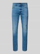 Lee Slim Fit Jeans im 5-Pocket-Design Modell 'LUKE' in Jeansblau, Größ...