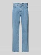 Edwin Straight Fit Jeans im 5-Pocket-Design Modell 'COSMOS' in Jeansbl...