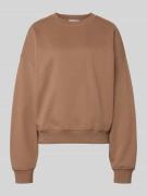 OH APRIL Regular Fit Sweater mit Logo-Stitching Modell 'Croissant' in ...