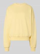 OH APRIL Regular Fit Sweatshirt mit Logo-Stitching Modell 'Coffee' in ...