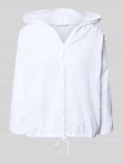 ZABAIONE Bluse mit Kapuze Modell 'Is4aa' in Weiss, Größe L