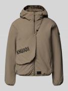 khujo Jacke mit Kapuze und Label-Detail Modell 'SHELLY2' in Beige, Grö...