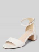 Tamaris Sandaletten aus echtem Leder in Weiss, Größe 36
