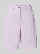 Tommy Hilfiger Regular Fit Chino-Shorts aus Baumwoll-Lyocell-Mix in Ro...
