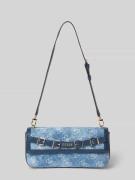 Guess Handtasche mit Label-Detail Modell 'DOVIE' in Jeansblau, Größe 1