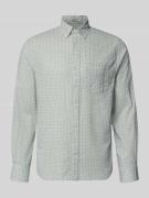 Gant Regular Fit Freizeithemd aus Leinen-Baumwoll-Mix in Schilf, Größe...