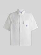 Hugo Blue Oversized Freizeithemd aus reiner Baumwolle Modell 'Ekyno' i...