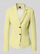 HUGO Slim Fit Kurzblazer mit Logo-Applikation Modell 'Agonia-1' in Hel...