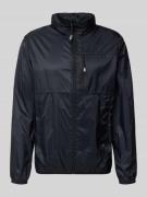 Ellesse Regular Fit Jacke mit Stehkragen Modell 'Berg' in Black, Größe...