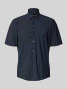 BOSS Regular Fit Freizeithemd mit Kentkragen Modell 'LIAM' in Dunkelbl...