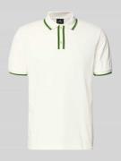 PAUL SMITH Regular Fit Poloshirt mit Kontraststreifen in Offwhite, Grö...