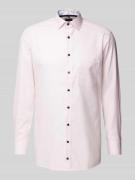OLYMP Regular Fit Business-Hemd mit Brusttasche in Rose, Größe 44
