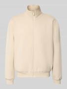 adidas Sportswear Regular Fit Sweatjacke mit Baumwoll-Anteil in Beige,...