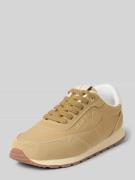 Blauer USA Sneaker mit Logo-Detail Modell 'Swink' in Beige, Größe 37