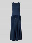 JOOP! Regular Fit Maxikleid mit Logo-Patch Modell 'Tildy' in Marine, G...