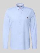 PAUL SMITH Tailored Fit Freizeithemd mit Button-Down-Kragen in Hellbla...