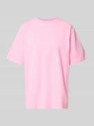 OH APRIL Oversized T-Shirt mit Rundhalsausschnitt Modell 'Toast' in He...