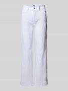 MAC Wide Leg Jeans im 5-Pocket-Design Modell 'Laura' in Weiss, Größe 3...
