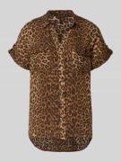 Vero Moda Comfort Fit Bluse aus reiner Viskose Modell 'BUMPY' in Sand,...