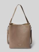 Marc O'Polo Umhängetasche aus echtem Rindsleder in Hellbraun, Größe 1