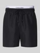 Calvin Klein Underwear Regular Fit Shorts mit integriertem Slip in Bla...