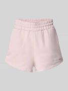 Pegador High Waist Shorts mit Logo-Stitching Modell 'WILUNA' in Rosa, ...