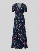 Apricot Regular Fit Maxikleid aus reiner Viskose mit V-Ausschnitt in M...