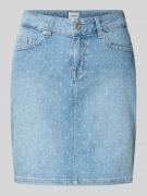 Mustang Jeansrock im Allover-Look Modell 'BEATRICE' in Jeansblau, Größ...