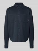 Blend Regular Fit Freizeithemd mit Kentkragen Modell 'ADRIAN' in Marin...