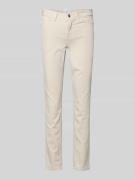 Cambio Cropped Hose mit Eingrifftaschen Modell 'PIPER' in Stein, Größe...