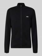 BOSS Green Regular Fit Sweatjacke aus reiner Baumwolle Modell 'KN_EVER...
