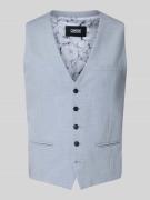 CINQUE Weste mit Paspeltaschen Modell 'Vitra' in Hellblau, Größe 102